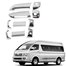 ABS Galvaniseringshandtag DöRrhandtagsdekoration för 2005-2015 Hiace/HIACE 2005-2015