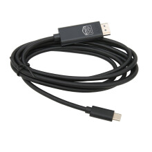 Tacaíonn Cábla HDMI 4K60Hz le haghaidh Gléasanna USB C le Taispeántas Scátháin nó Leathnaithe le Comhéadan Ilmheán Cineál C go HD