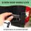 RV Screen Door Latch Handle Replacement Kit Left Hand Secure Closure Lock Plate for Camper Trailer 2