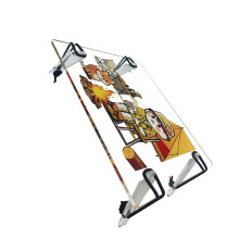 Small Foldable Outdoor Waterproofs Beach Table Acrylic Texture