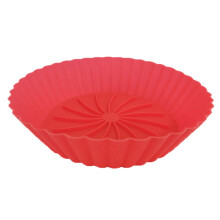 Air Fryer Silicone Pot,Air Fryer Liners,Air Fryer Accessories,Air Fryer Parchment Paper,Fried Chicken Red