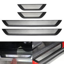 4Pcs Car Door Sill Protector Set Stainless Steel for Mercedes Benz GClass W463 W465 20182025 ScratchResistant