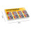 Optics Experiment Kit with Magnetic Adjustable Light Source, Lens and Prism Set for Classroom 2