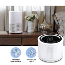 2X PM2.5 Hepa-Filter voor Levoit Luchtreiniger Core 200 Actieve Koolfilter Core 200S Luchtreinigerfilter