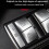 for  Model X Model S 2016-2020 Car Window Lift  Button Frame Sequins Sticker Cover Trim Accessories 8