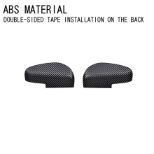 Car Rearview Mirror Cover Trim Sticker Side View Mirror Cover Interior Accessories for  Swift 2024,B