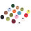 16Pcs Bright Color Crochet Thread Set, 2 Strands, 45m Each 13