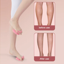 2pcs Large Toe Separators, 30 Meniscus Sole, Pink, Portable, Body Corrector