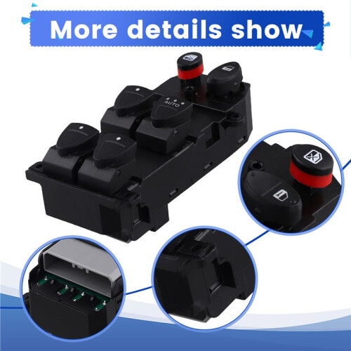 Right Hand Drive Power Window  Control for   35750-SNV-U015 RHD 2