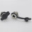 10Pcs 5.5mm x 2.1mm DC Power Jack DC099 Waterproof Metal Threaded Panel Mount Socket for CCTV LED 3