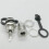 10Pcs 5.5mm x 2.1mm DC Power Jack DC099 Waterproof Metal Threaded Panel Mount Socket for CCTV LED 4