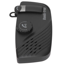 Car Bluetooth Handsfree Speakerphone 1200mAh 10m Range Black