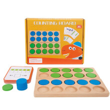 Ten Frame Math Manipulatives Set for Kids – Builds Number Fluency and Early Learning Activities