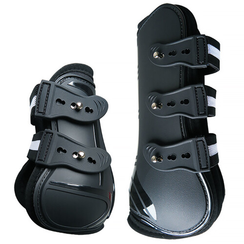 Light Weight Adjustable PU Shell Horse Tendon Boot-front legs L 1