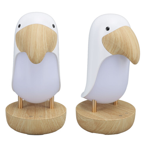 USB Rechargeable Bird Desk Lamp for Home