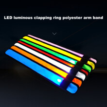 Leuchtendes Armband 7 Stück LED-Armbänder für Nachtläufe, Radfahren & Camping