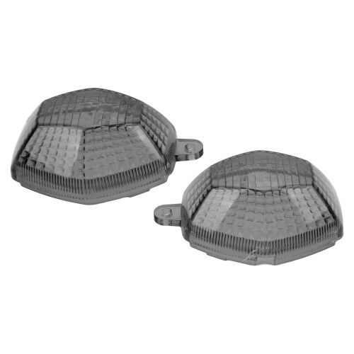 Motorrad Blinkerglasabdeckung für GSX 650F 2008-2011 Schwarz 1