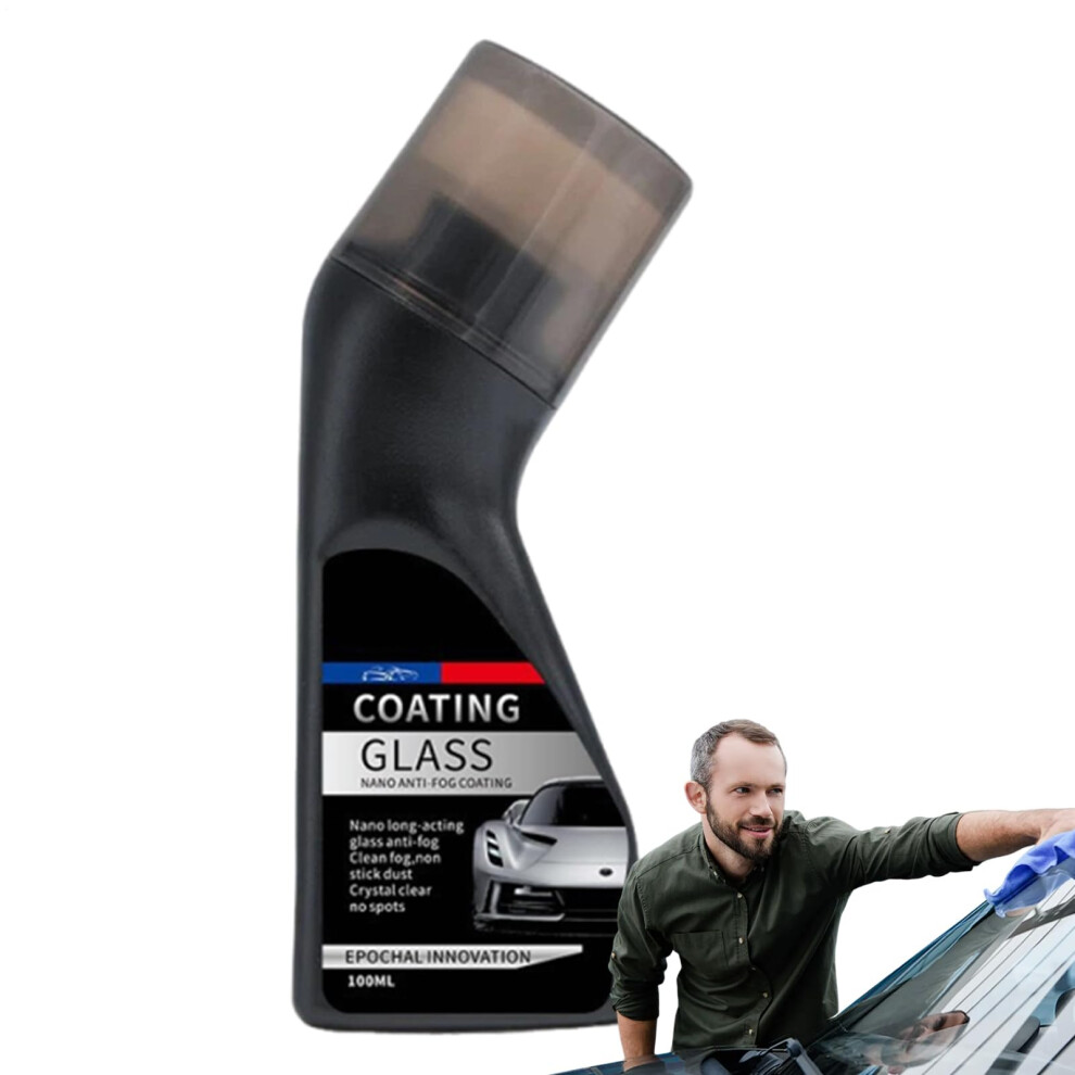 Hydrophobic Windshield Coating 100Ml Anti Fog Spray For Car Glass, Rapid Water Repellency And Clear Vision Driving 9073542688471