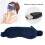 Electric Heated Eye Patch Flannel, 3 Temp Gears, 20x8cm 4