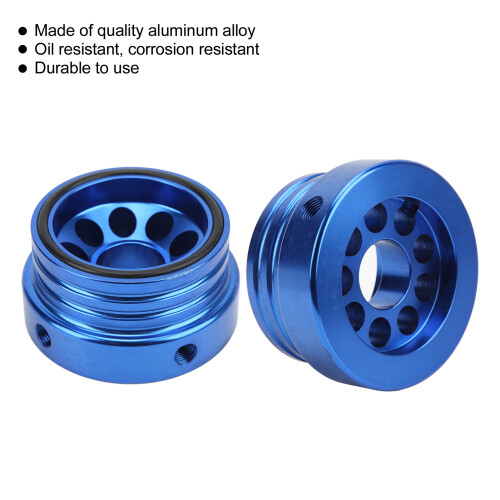 Aluminium Oil Filter Plate Adapter for GT86 2017+ Blue 2