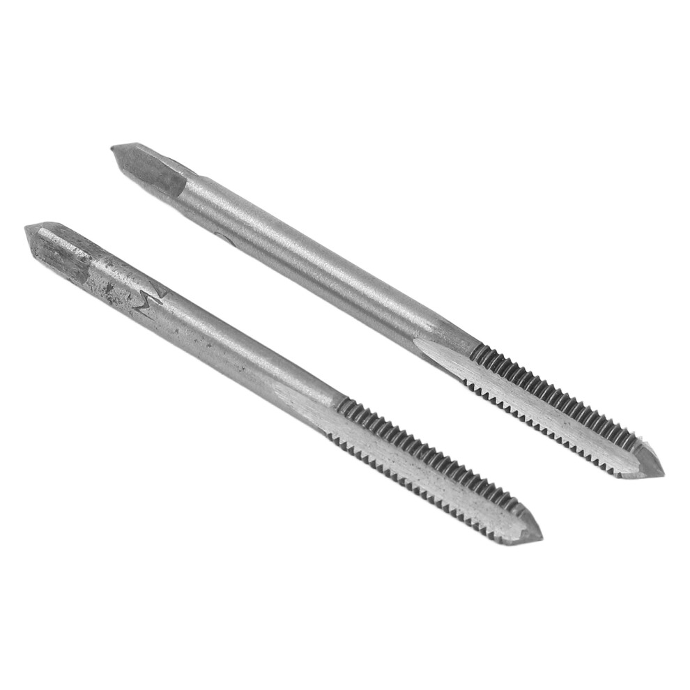 M4x0.7 Metric Tap 2-Piece Set High Speed Steel 3-Flute Threading Tools 7891390502266