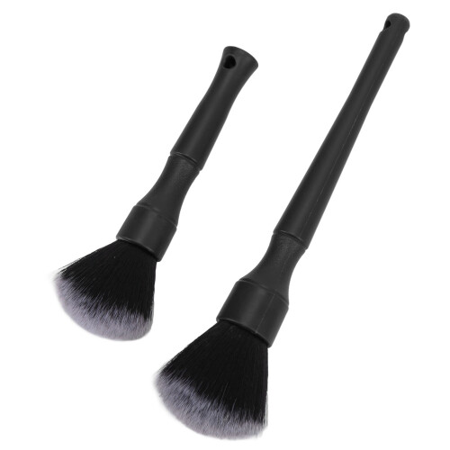2pcs Multi-Purpose Car Detailing Brush Set ABS Nylon for Auto