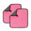 2 Pack Super Absorbent Microfiber Car Wash Towel Scratch  Car Detailing Cloth Rose Red 30x40CM 1