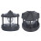 LED Solar Tower Light 360 Rotation, 10.5x10cm, 600mAh 6
