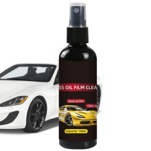 Glass Cleaner 100ml Fast Oil Film Remover Spray for Car Windshield and Home Windows Streak Shine