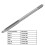 2PCS Metric Steel Hand Tap Set M3x0.5 Thread Cutting Tool 13
