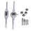 12Pcs Drill Tap Die Wrench Set M3-M12 Manual Thread Tapping Tool Kit 1