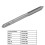 Durable M5x0.8 Tapping Tools 2Pcs Steel Thread Taps for Metal Work 12