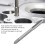 Durable M5x0.8 Tapping Tools 2Pcs Steel Thread Taps for Metal Work 13