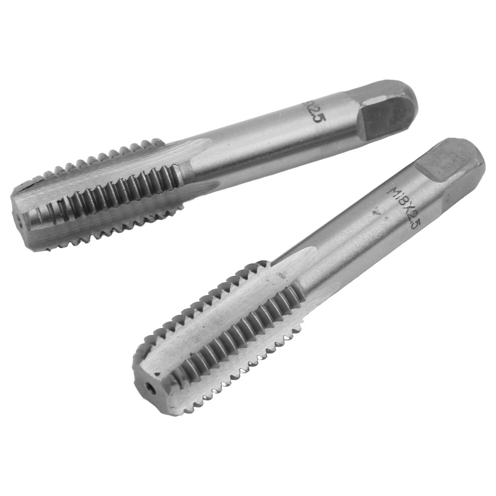 M18x2.5 Hss Tap Set Straight Flute 2Pcs 7790334658352
