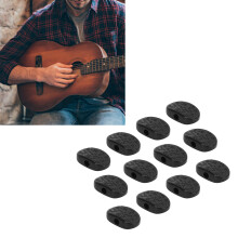 Elektrische Gitarre Stimmzugschrauben 12 Stück Kunststoff-Maschinenköpfe für DIY-Reparaturen