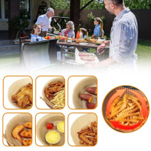 Baking Paper for Oven & Air Fryer 50/100 Pcs Greaseproof Waterproof Liners