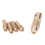 7Pcs Mini Electric Drill Chuck Set, Brass 0.5-3.0mm for Grinders 6