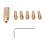 7Pcs Mini Electric Drill Chuck Set, Brass 0.5-3.0mm for Grinders 12