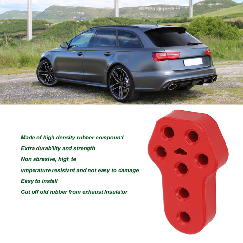 Universal Autoauspuffhalter Gummi-Gummibuchse 12mm Durchmesser 2