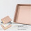 Baking Tray Put Into the Oven,4 Types Baking Mold, Bread Mold, Brownie Baking Pan, Baking Tools, Pastry Maker(M) 7