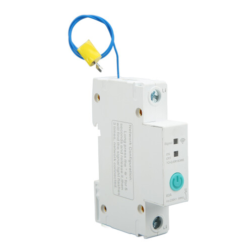 WIFI Circuit Breaker 63A Smart Switch APP Control AC230V DIN Rail 1