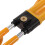 Universal Twin Hooks Steering Wheel Lock Anti Theft Iron 4