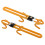 Universal Twin Hooks Steering Wheel Lock Anti Theft Iron 9