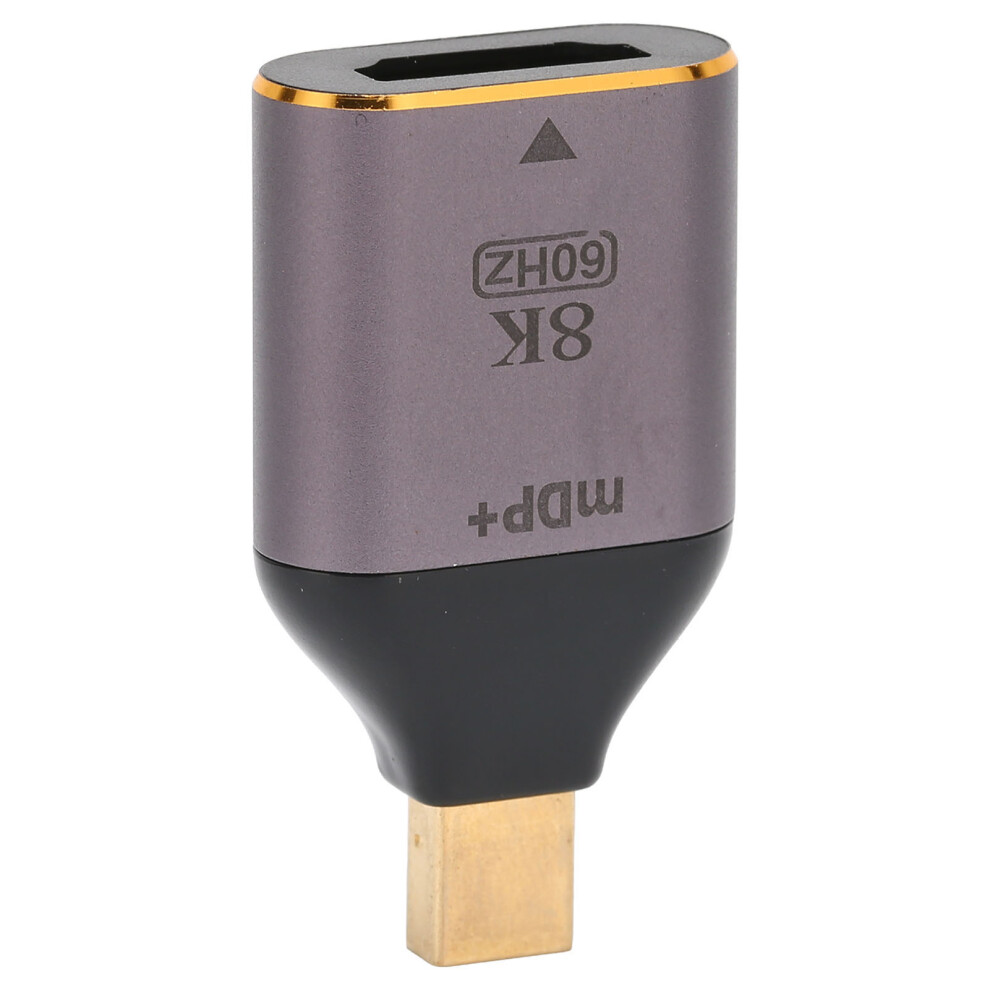 8K At 60Hz Hd Multimedia Interface Adapter, Aluminum Alloy, Plated Gold 8421390503513