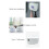 Wall-Mounted UV Toothbrush Cleaner USB Charging, 99.9% Sanitization 3