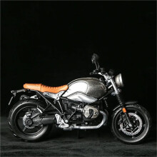R Nine T Scrambler 1:18 Scale Diecast Alloy Motorcycle Model Collectible Display Piece
