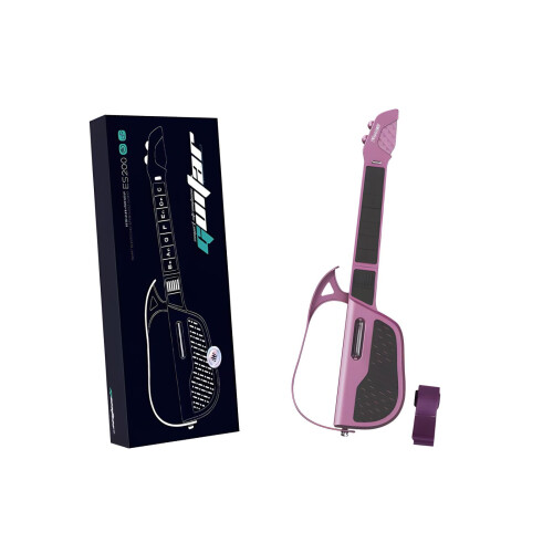 Kids Electronic Guitar with Touch Sensitive Controls and LED Lights, Beginner Stringless Design 2