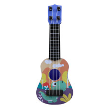Kids Ukulele Toy Guitar, Green Beginner Instrument for Toddlers with Authentic Styling and Easy Grip