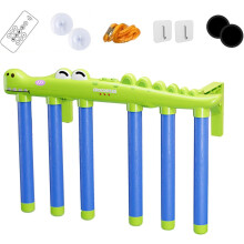 Reaction Training Stick with Remote, Adjustable Speed, Hand Eye Coordination Trainer for Game Challenges (Blue)