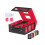 Protective Game Card Box PU Magnetic Closure Box Portable-Red 1